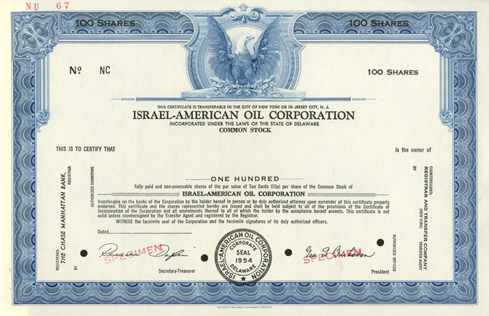Israel-American Oil Corporation